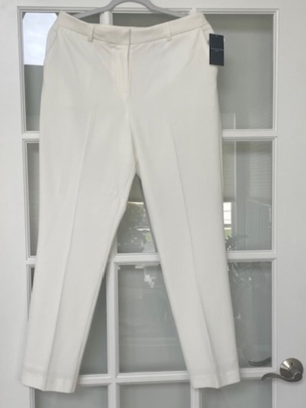 POSH TAHARI ASL Ivory pants/slacks NEW Size 10